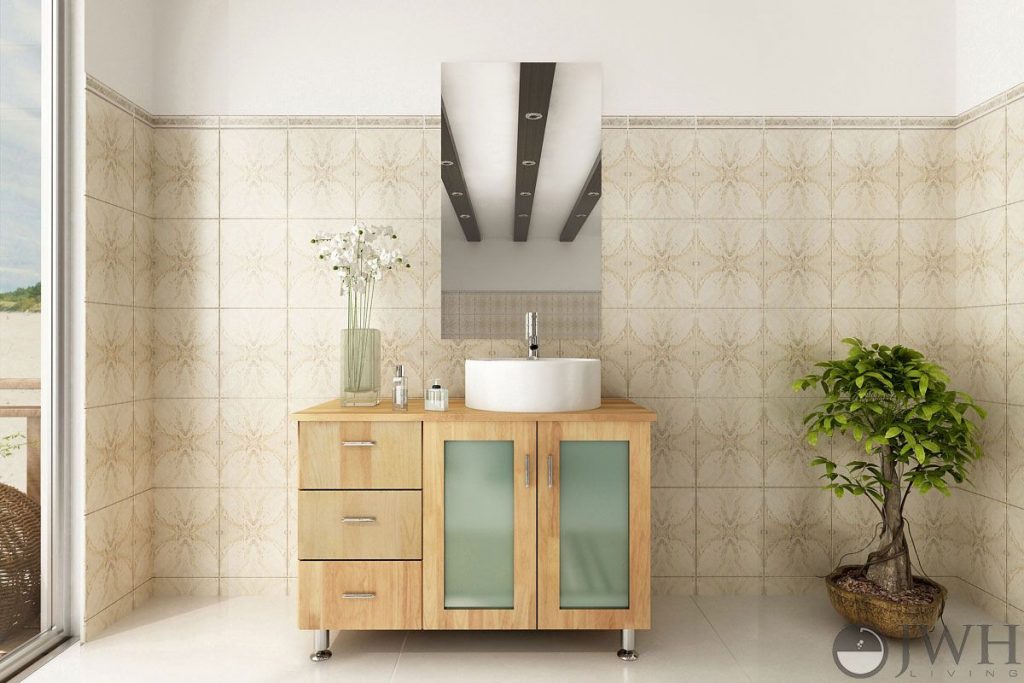 Wooden Vanity Unit
