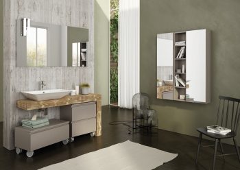 Wooden Vanity Unit